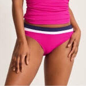 NWT Tommy BAHAMA Island Cays Colorblock Hipster Bikini Bottoms